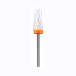 Fraise à ongles conique de 6,6 mm en carbure, avec revêtement, pour manucure, outil électrique de polissage d'ongles pour salon - Product Image 2