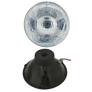 Faros Halógenos Redondos de 7 Pulgadas 6014, Haz Semisellado, 24V, Luz Amarilla, Bombilla H4, 8000 Lúmenes, para Auto y Excavadora, Nuevo Estado - Product Image 6