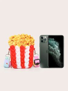 3D Japan Style <b>Cute</b> Waterproof Multi-purpose Kids' Coin Pouch <b>Purse</b> Custom Silicone Shoulder Handbag for Girls Mini Children's - Product Image 4