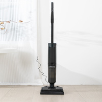 Aspirateur sans fil eau et poussière, sans balais, 200 AW, aspiration puissante, écran LED, double réservoir sale/propre, pour sols domestiques et de toute la maison