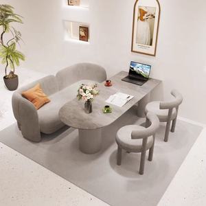 Luxury Velvet Modern Sectional <strong>Sofa</strong> for Weddings Beauty Salons <strong>Medical</strong> Negotiations Living Rooms &amp; Villas - Product Image 3