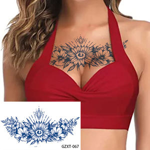 Sexy Cool Animal Designs Tatuajes temporales semipermanentes impermeables para hombres y mujeres <span class=keywords><strong>Pecho</strong></span> Espalda - Product Image 6