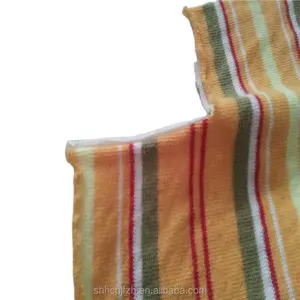 Custom Cotton Stripe Knitted Double Sides Stripe Cotton Jacquard Knit Cotton Fabric