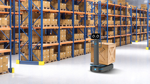 Robot industriel et de service mobile intelligent Aphla Advanced avec navigation GPS et écran LCD pour la logistique d'entrepôt et l'utilisation commerciale - Product Image 6