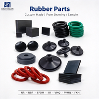 Pièces d'étanchéité en caoutchouc personnalisées -60 ℃   ~ +230 ℃   Joint d'étanchéité en silicone EPDM FKM résistant à la chaleur Shore 20-90A pour utilisation dans les machines industrielles