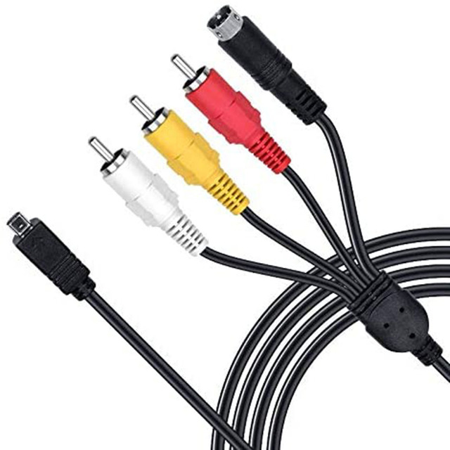 5 Feet AV A/V Audio Video TV Out Cable Cord