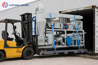 Machine de nettoyage de blé et de maïs 10T/H à 15T/H, séparateur gravimétrique de soja, nettoyeur de grains mobile 6-7T/H avec moteur à économie d'énergie