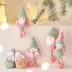 Décorations de Noël, figurines du Père Noël et du bonhomme de neige, ornements pour arbre, accents festifs et de vacances - Fabriqué en Chine - Product Image 2