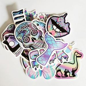 Custom UV Coated Waterproof Vinyl Sticker Printing,<b>Car</b> Bumper PVC <b>Decal</b> Company Logo Vinyl Sticker - Product Image 1