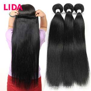 Extensiones de Cabello Humano Real Lida, Lisas y Sedosas, Color 1B24, Procesadas Mecánicamente para Uso General - Product Image 1