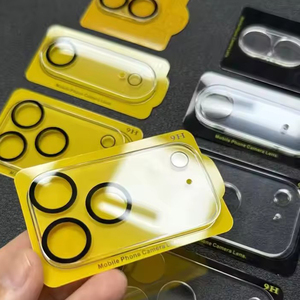 สำหรับ iPhone 17 PRO MAX กล้อง3D อากาศเลนส์เต็มกล้องโปร่งใสป้องกันหน้าจอกระจกนิรภัยสำหรับ <span class=keywords><strong>Apple</strong></span> iPhone 17 - Product Image 3