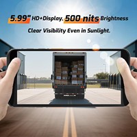 Ordinateur portable PDA NETUM Android 14 avec écran tactile complet de 5,5 pouces Q900 pour la vente au détail, l'entreposage, la logistique
