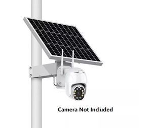 Caméra solaire extérieure 60W 120W avec batterie 20AH 30AH 60AH, support de montage solaire pour caméras de sécurité CCTV - Product Image 4