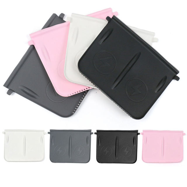 Center Console Wireless Charging Mat for Tesla Model 3/Y Center Console Interior Accessories Silicone Cover for Tesla