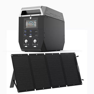Générateur d'énergie solaire domestique avec compresseur d'air télécommandé Alimentation rechargeable en stockage d'énergie d'urgence Panneau solaire alimenté - Product Image 4