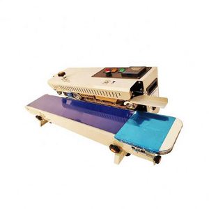 FR 900 Continuous Band <b>Sealer</b> Automatic Aluminum Foil Plastic <b>Bag</b> Heat Sealing <b>Machine</b> - Product Image 3