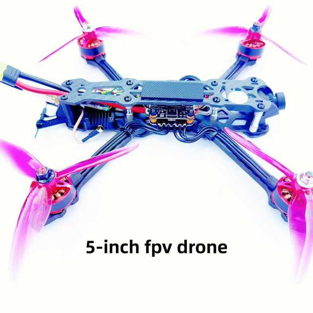 Hot Sale 5-Inch Carbon Fiber Racing Drone Kit Brushless Motor 720P HD 10km Transmission Remote Control 6s FPV F405 Flight