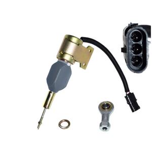 Válvula solenoide de apagado SA-4941 para motor diésel Cummins 4BT 6BT, control de corte de combustible, temperatura normal del medio de combustión - Product Image 1