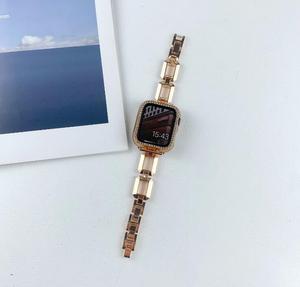Pour <span class=keywords><strong>Apple</strong></span> <span class=keywords><strong>Watch</strong></span> Series 10 9 8 <span class=keywords><strong>7</strong></span> Bracelet en <span class=keywords><strong>acier</strong></span> <span class=keywords><strong>inoxydable</strong></span> en métal 46mm <span class=keywords><strong>45mm</strong></span> 40mm 44mm 38mm 42mm pour IWatch Fashion Wrist Band Bracelet - Product Image 6