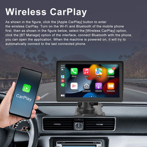 Pantalla táctil de 10,26 pulgadas inalámbrica <span class=keywords><strong>Apple</strong></span> Carplay PORTÁTIL ESTÉREO para coche Android Auto EE. UU. Pantalla para coche - Product Image 5