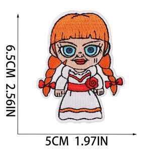 แพทช์ปักลายฟักทองฮาโลวีนสำหรับตกแต่งเสื้อผ้าและหมวก - Product Image 2