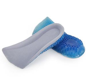 F0267 Semelles intérieures <span class=keywords><strong>en</strong></span> <span class=keywords><strong>silicone</strong></span> <span class=keywords><strong>pour</strong></span> augmenter la hauteur Semelles de coussin demi-<span class=keywords><strong>talon</strong></span> Soulager la douleur au pied Protecteurs de <span class=keywords><strong>talon</strong></span> Inserts de coupe Coussinets <span class=keywords><strong>en</strong></span> gel 3CM - Product Image 6