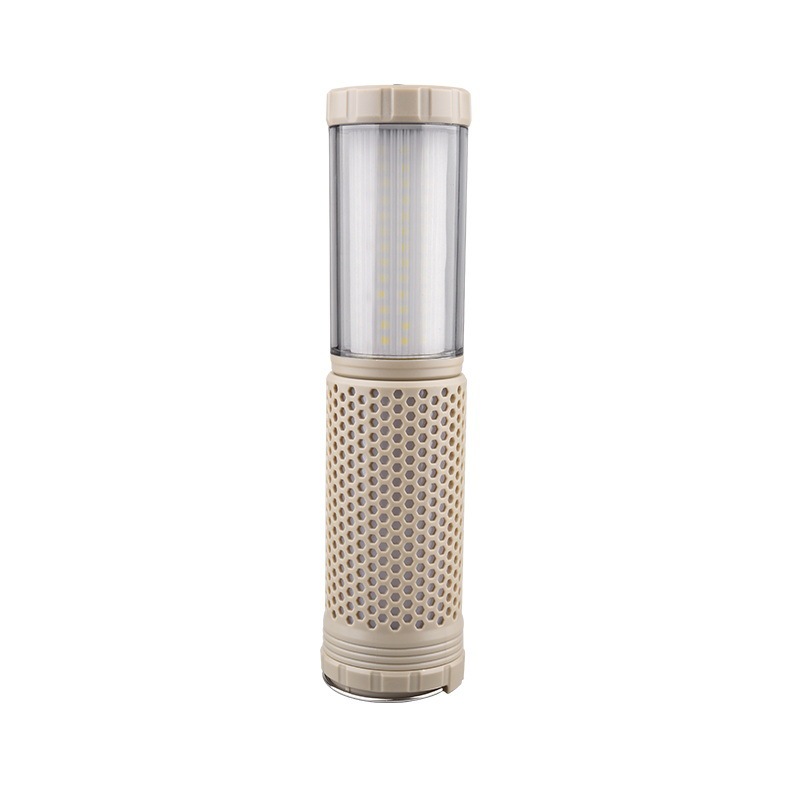 New Outdoor Lighting Rechargeable Extendable Camping Lamp, Dual-Color Ambience Magnetic LED Work Light, Portable Tent Light
