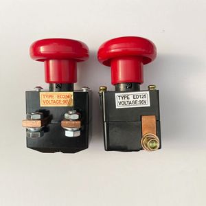 สวิตช์หยุดฉุกเฉินแบบกด Yuhe YH-DY-3 หัวเห็ดสีแดง มาตรฐาน IP65 125/250A 96V - Product Image 4