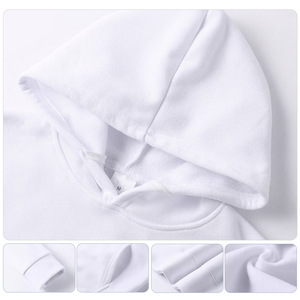 Sweat à capuche unisexe 500 g/m² 100% coton avec logo personnalisé imprimé Vêtements de sport lourds Sweat-shirt d'hiver avec col à capuche pour hommes Survêtements - Product Image 3