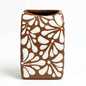 Florero en forma de corazón de <span class=keywords><strong>Talavera</strong></span> hecho a mano, regalo de San Valentín para el mejor amigo - Product Image 4