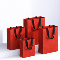 Sac d'emballage portable, mini sac de transport, sac fourre-tout personnalisé avec logo imprimé pour boutique, cadeaux et petits articles d'emballage