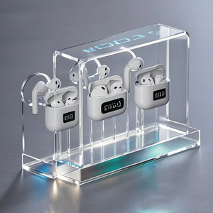 กล่องอะคริลิกใสสำหรับใส่หูฟังโต๊ะกาแฟ - Product Image 4