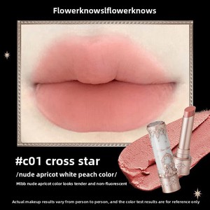 Flower Knows Serie Little Angel C09 Black Angel Lip Mud Stick Rossetto Opaco Naturale Versatile Illuminante Regalo per le Feste - Product Image 6