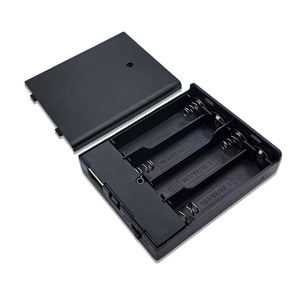 Compartiment à piles de 5e taille pour 2/3/4 cellules, interrupteur de couvercle, port d'alimentation USB, alimentation 45/6V, lumière LED, polystyrène, BMS - Product Image 4