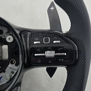 Nuevo Producto: Volante de Fibra de Carbono y Cuero Perforado para Mercedes Benz W177 W213 W204 W205 W211 C257 AMG - Product Image 5