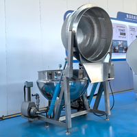 Industriële automatische blancheermachine voor het blancheerproces van groenten, fruit, aardappelen, zeevruchten, noten en voedsel.