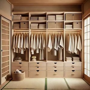 Armario Abierto de Alta Calidad Estilo Japonés Ecológico 2026 - Product Image 1