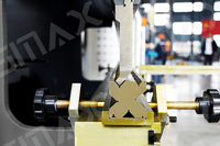 Centro de Mecanizado CNC SMAX WE67K-600T/6000 Sincronizado, Totalmente Automático, Controlado por PLC, Motor de 3 kW, 6000 mm de Trabajo, Acero Inoxidable