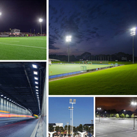Lampe de projecteur de stade d'aéroport logistique de lumière d'inondation de puissance élevée haut mât IP65 a mené la lumière d'inondation 240W 480W 720W 960W 1200W 1400W