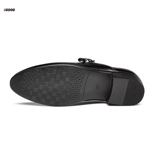 Chaussures en cuir classiques de style britannique pour hommes Wanghang WH008, résistantes, à bout souple, respirantes, pour tenue de travail formelle, été et printemps - Product Image 2