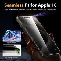 Protection d'Écran de Confidentialité LFD 01 pour iPhone 11/12/13/14/15/16/17 Pro Max en Verre Trempé Anti-Espion pour Téléphones Mobiles