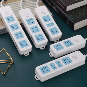 Multi-functional <b>Power</b> Strip With 4 Usb A Ports 10A 250V Three-prong <b>Plug</b> Copper Wire For Home Dormitory Use - Product Image 1