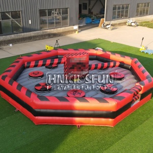 Juego Inflable Mecánico para Adultos y Niños, <span class=keywords><strong>Precio</strong></span> Económico, Meltdown Challenge, Juego de Obstáculos, Material de PVC, Fácil de Instalar - Product Image 4