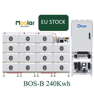 Batterie solaire industrielle Deye 240 kWh BOS-B 240PRO, stockage d'énergie LFP conteneurisé, IP54, refroidissement par air, RS485, stock européen - Product Image 4