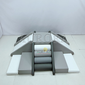Piscine à balles d'amusement intérieur commerciale Offre Spéciale avec toboggan blanc gris aire <span class=keywords><strong>de</strong></span> <span class=keywords><strong>jeux</strong></span> douce pour <span class=keywords><strong>salle</strong></span> <span class=keywords><strong>de</strong></span> <span class=keywords><strong>jeux</strong></span> pour enfants - Product Image 3