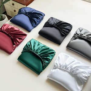 <span class=keywords><strong>Drap</strong></span>-housse rafraîchissant en tissu glacé pour l'été, housse de <span class=keywords><strong>matelas</strong></span> respirante, antidérapante et douce pour la peau, avec taies d'oreiller - Product Image 2