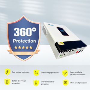 Inversor Solar Híbrido PIE Villa de 3.6kw Monofásico 24VDC con Pantalla LCD, Control Remoto, Voltaje Estable, Funcionamiento Silencioso, para Crisis Energéticas - Product Image 3