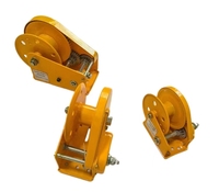 Treuil manuel de haute qualité, durable, neuf, avec câble métallique, capacité de 3 tonnes et garantie d'un an
