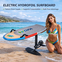 Planche de surf électrique hydrofoil à alimentation directe d'usine avec conception à positionnement suspendu