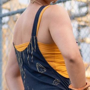 El fabricante diseña cómodos monos con estampado bohemio para la playa y monos de rayón de lujo hechos a medida. - Product Image 4